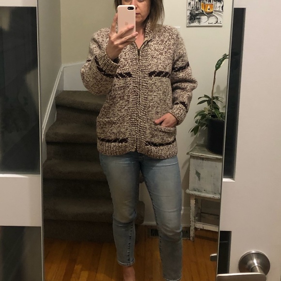 Vintage Cowichen Sweater - Picture 3 of 5